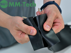 Spawarka klinowa do geomembrany HDPE SWT-NS800D 800W do oczyszczalni ścieków