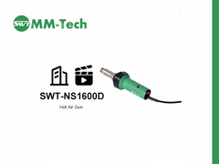 SWT-NS1600D Hot Air Gun 20-620°C Inteligentna regulacja temperatury·Słodzenie PE PP PVC Film