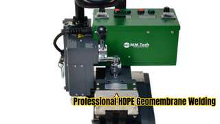 Spawarka geomembranowa MM-Tech Szybkie spawanie HDPE