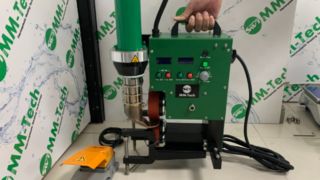SWT-PAU Banner Welding Machine Welding Video