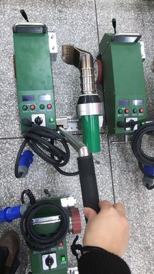 Zgrzewarka do banerów, zgrzewarka na gorące powietrze SWT-MAT1, membrana PVC HDPE