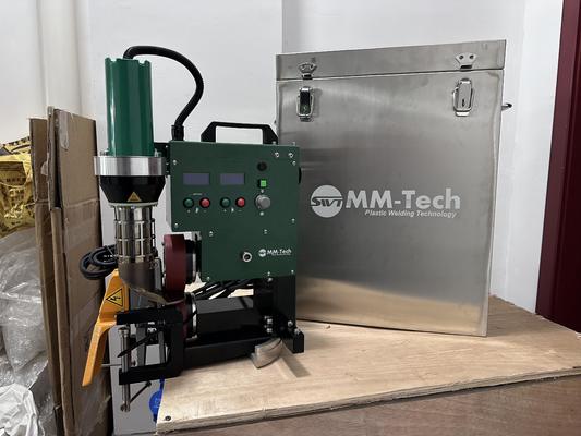 Zgrzewarka gorącym powietrzem SWT-PAU, stacjonarna, do PVC, HDPE, plandeki, 3600W