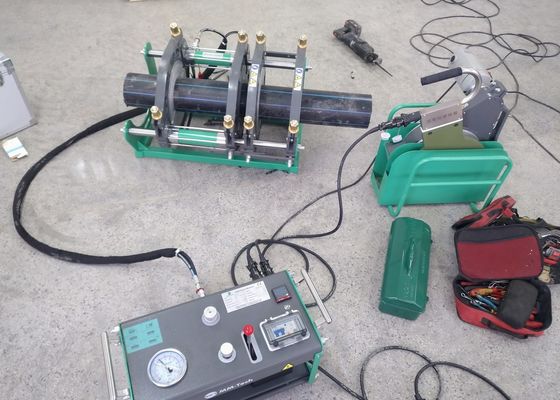 Spawacz doczołowy z kołnierzem do spawania na gorąco Pe Pipe Field 2,3 kW