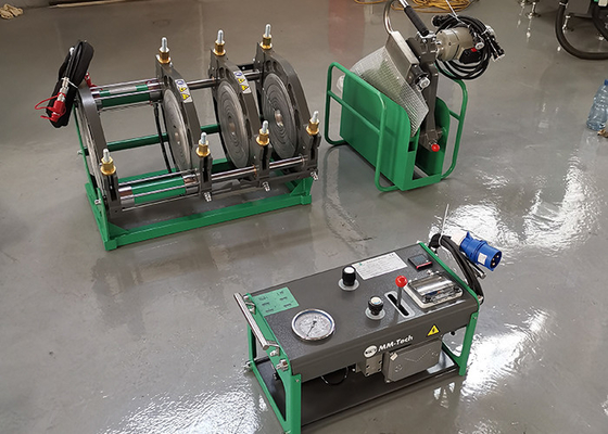Hydrauliczna maszyna do spawania rur Pvdf Hdpe 90 mm - spawanie 315 mm