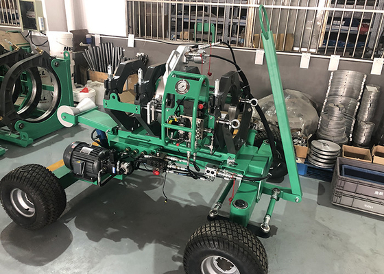 Timer 450mm Hdpe Spawarka do spawania rur doczołowych 8.38kw