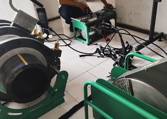 6-calowa hydrauliczna spawarka doczołowa z rurką Hdpe 6,25 kW