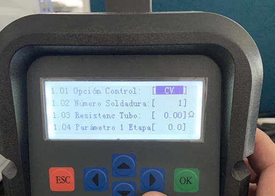 Elektryczna spawarka AC220V do złączek PE o rozmiarach 20-200 mm