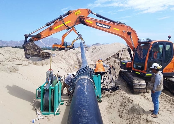 Efektywne maszyny do spawania fuzyjnym rury HDPE o grubości 1000 mm do wodociągów na nawadnienie