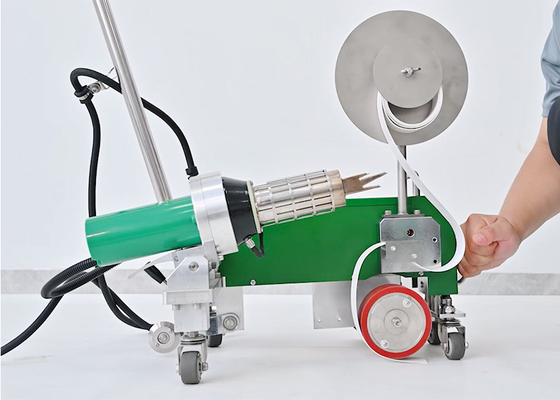 Spawarka do banerów taśmowych 4200W do grubych materiałów, dysza spawalnicza 40mm