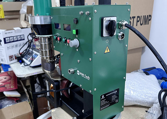 Stołowe spawanie baner spawacz na gorące powietrze SWT-PAU Hem/ Pole Pocket Welding With Rope