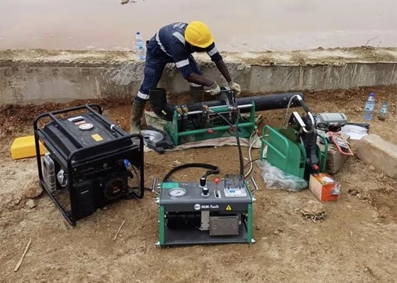 Efektywne spawarki fuzyjne do podaży wody HDPE