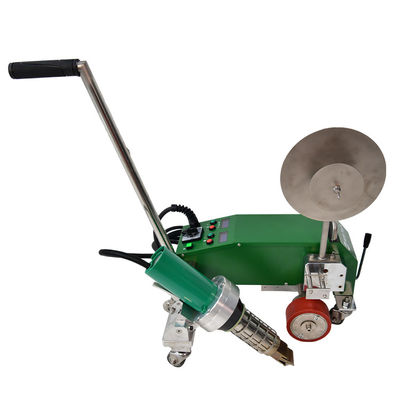 Zgrzewarka gorącym powietrzem taśmowa 4200W do PVC i HDPE, zgrzewanie taśm wzmacniających