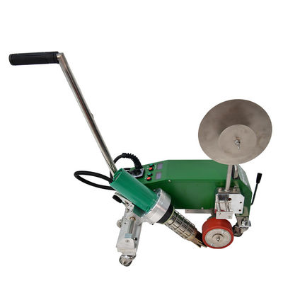 Zgrzewarka taśmowa SWT-MAT2 do banerów na gorące powietrze ze wzmocnieniami