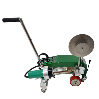 Zgrzewarka taśmowa SWT-MAT2 do banerów na gorące powietrze ze wzmocnieniami