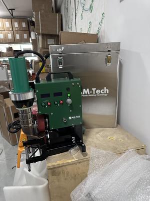 Zgrzewarka gorącym powietrzem SWT-PAU, stacjonarna, do PVC, HDPE, plandeki, 3600W