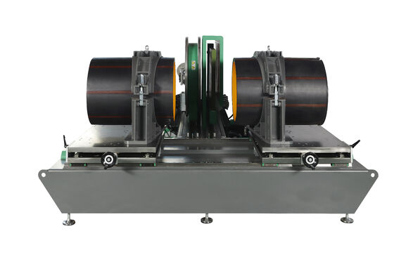 Warsztatowa zgrzewarka doczołowa do rur HDPE PP 315-630mm zasilana 380V i sterowaniem PLC