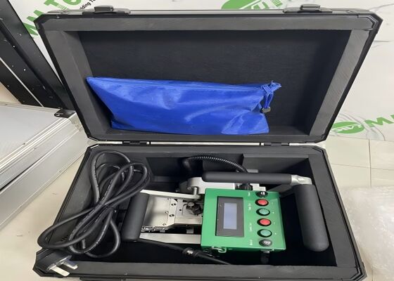 0.5mm-1.5mm CX300 Maszyna do spawania geomembraną z miedzianym gorącym kołem do stawów rybnych 220V