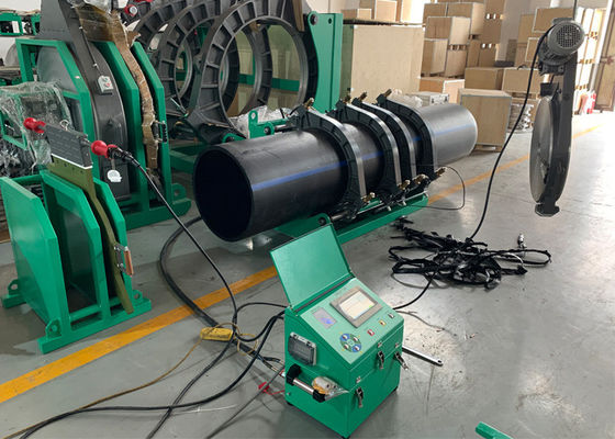 Spawacz tworzyw sztucznych Hdpe 500 mm 800 mm, zgrzewarka doczołowa do rur Hdpe