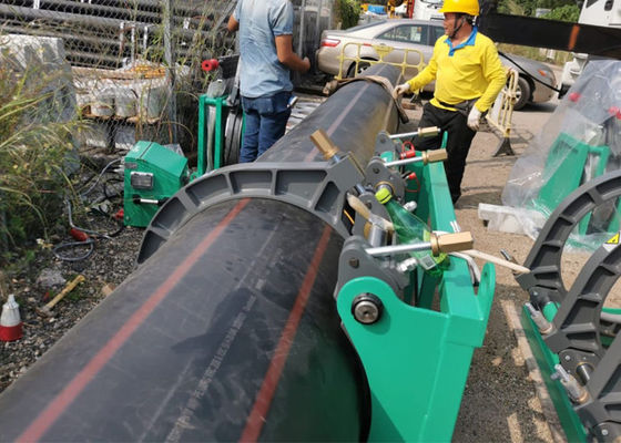 Maszyna do zgrzewania doczołowego PE PP Hdpe, zgrzewarka do rur Hdpe 200 mm-450 mm