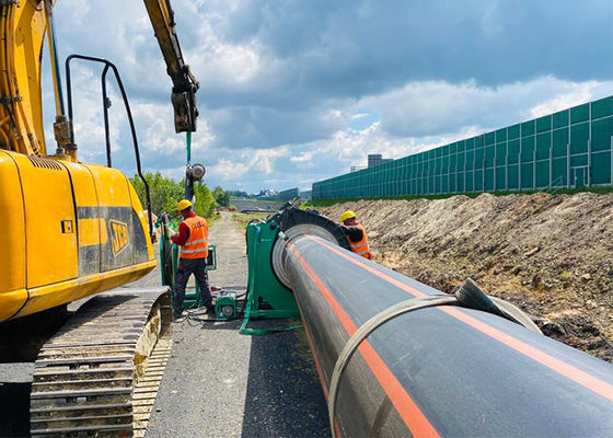 Hydrauliczna spawarka do zgrzewania doczołowego na placu budowy do rur HDPE