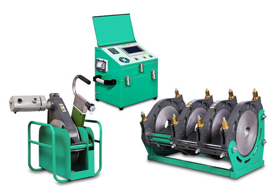 Automatyczna spawarka do zgrzewania rur SDR17 Hdpe 200 mm 450 mm