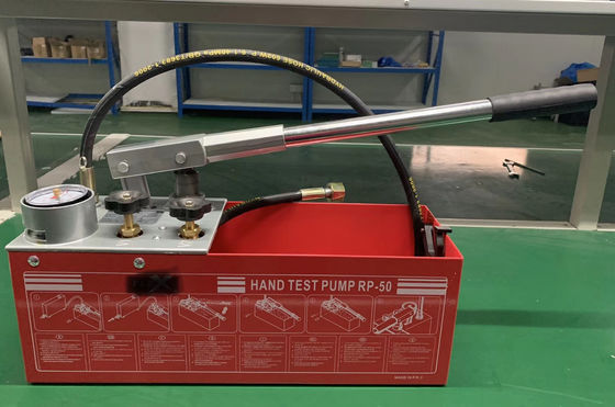 PR50A Narzędzie hydrauliczne Rura wodna Ręczna hydrostatyczna hydrostatyczna pompa testowa wysokiego ciśnienia