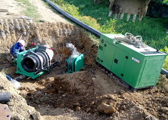 Automatyczna maszyna do zgrzewania doczołowego rur PE PPR HDPE do 90 mm - 250 mm