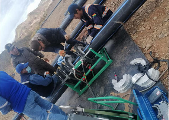 200-450 mm 7 zacisków Hydrauliczna spawarka do zgrzewania doczołowego rur HDPE