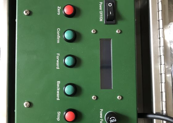 Testowanie próbki zgrzewania klinowego geomembrany Sprzęt do badania rozciągania 230 V Certyfikat CE