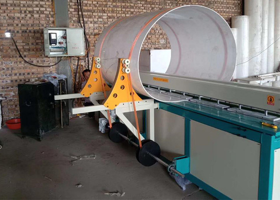 5000mm półautomatyczna spawarka z tworzywa sztucznego Hdpe
