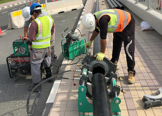 160mm hydrauliczna maszyna do łączenia rur HDPE