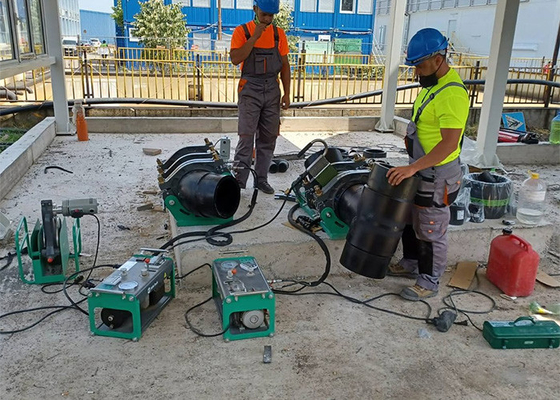 Hdpe hydrauliczna spawarka doczołowa do 280 mm