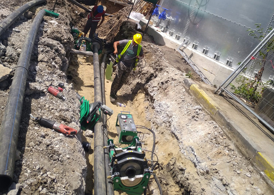 Hdpe hydrauliczna spawarka doczołowa do 280 mm