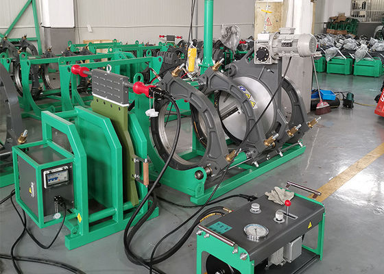 SWT-800 / 500H Maquina de soldadura por fusion a tope de tuberia de HDPE hidraulica 500-800mm